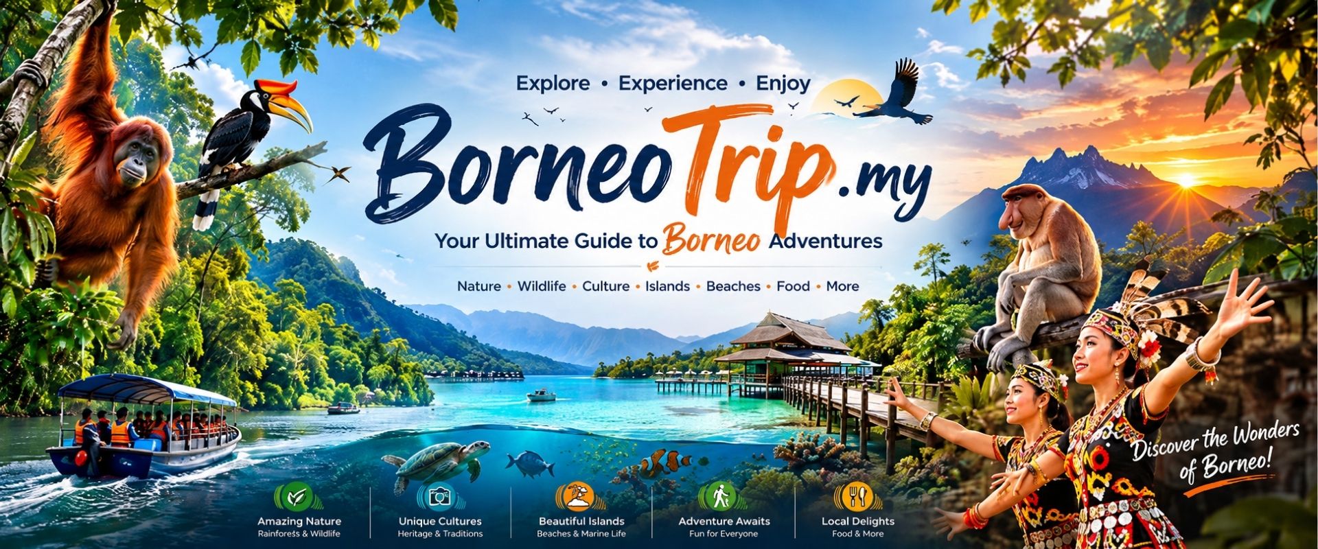 BorneoTrip.my - Your Ultimate Guide to Borneo Adventures